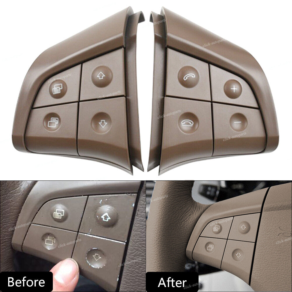 2X Steering Wheel Control Switch 4Button for Mercedes-Benz W164 W251 W245