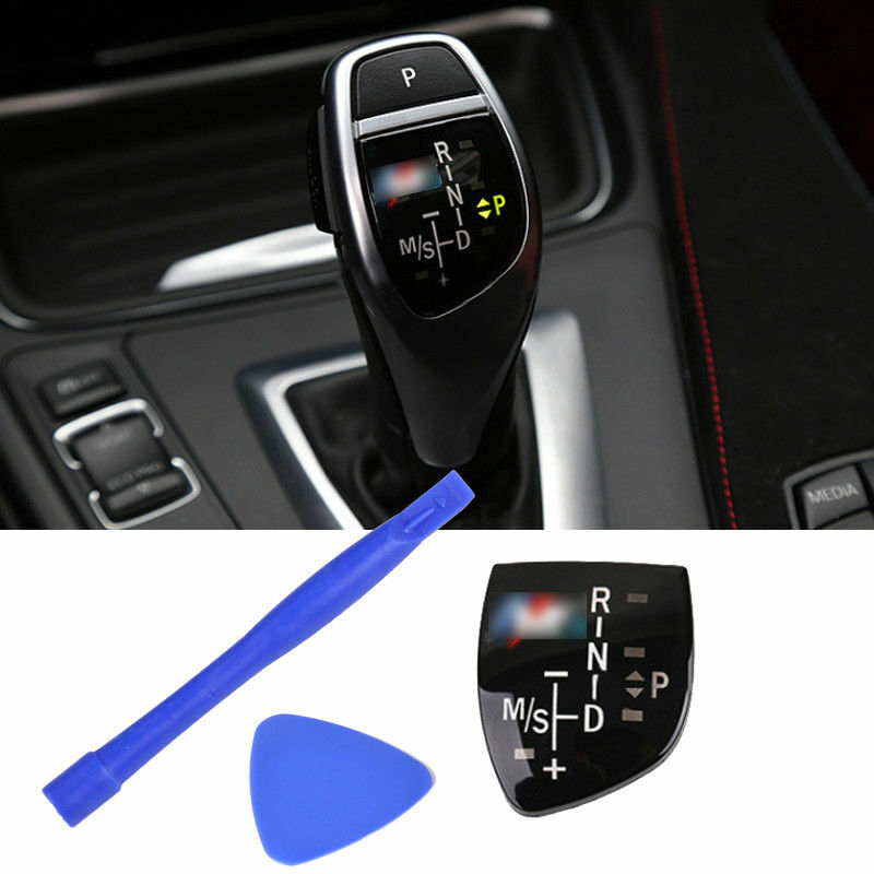 fit for BMW X1 X3 X5 X6 M3 M5 F01 F10 F30 F35 F18 GT 1 3 5 Gear Shift Knob Panel AT