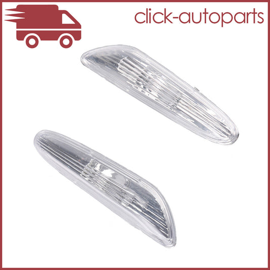 One Pair Side Signal Turn Lamp Indicator Fit for BMW E60 E61 5-Series 2004-2010
