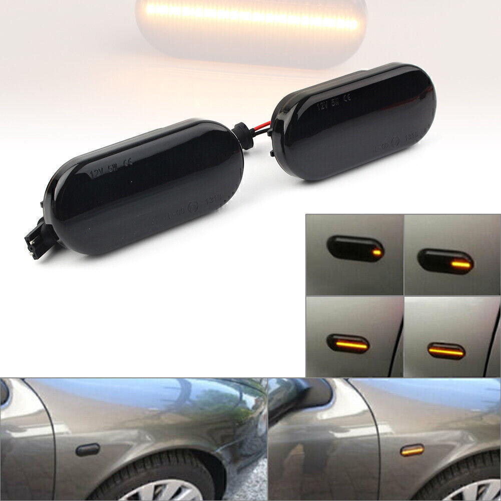 Led Side Marker Lights Amber Turn Signal Light Fit for Volkswagen for VW for Bora for Golf 3 4