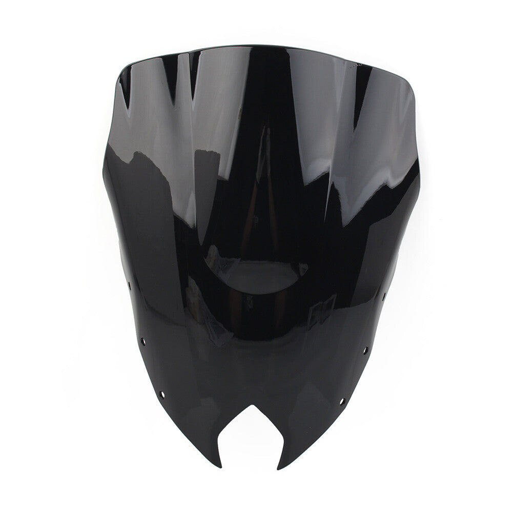 Windshield Windscreen Wind Screen Wind Shield for YAMAHA FZ-6R 2009-2015 Black