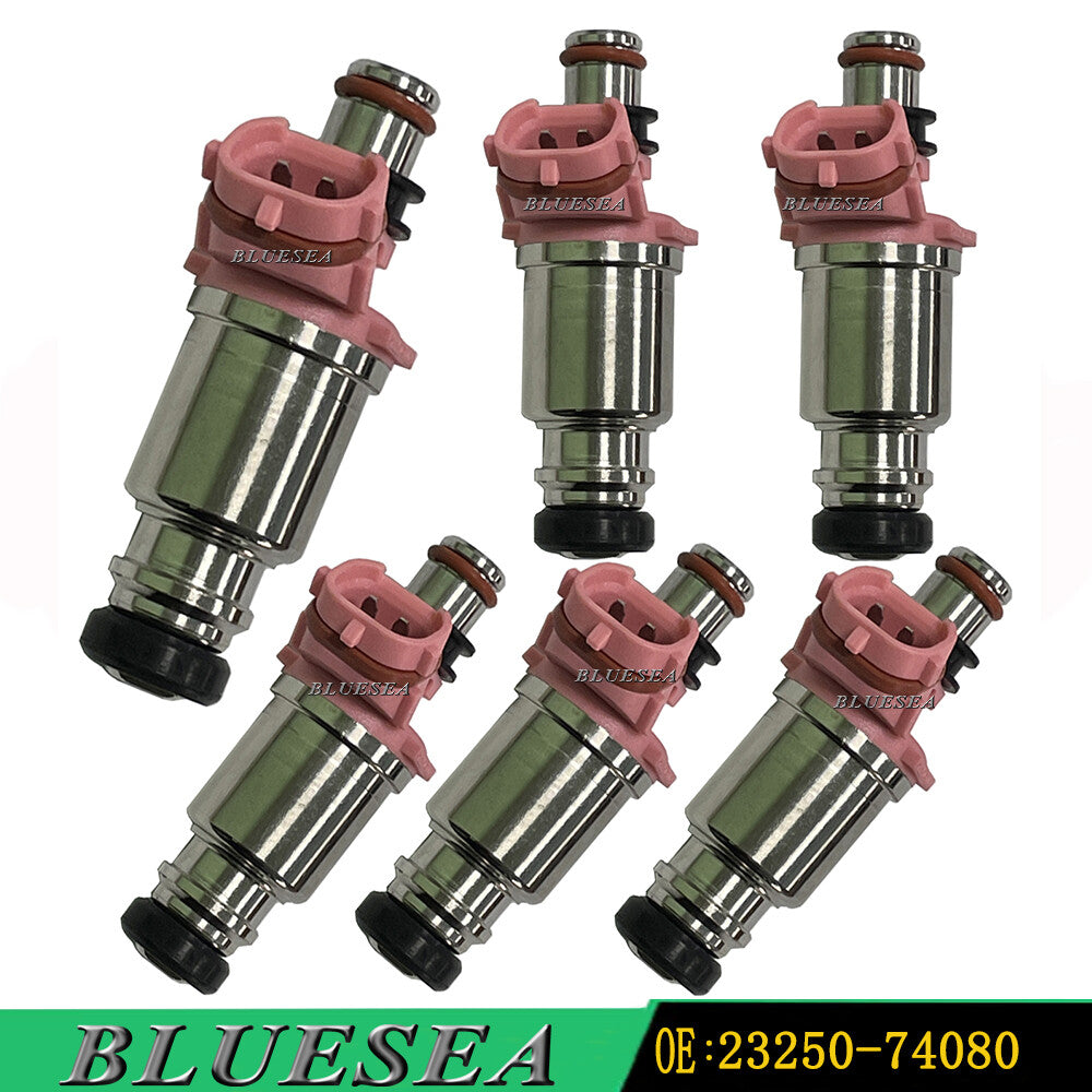 6X Fuel Injector for Toyota Landcruiser 1FZ-FE FZJ70 FZJ75 FZJ80 4500L for Lexus 4.5
