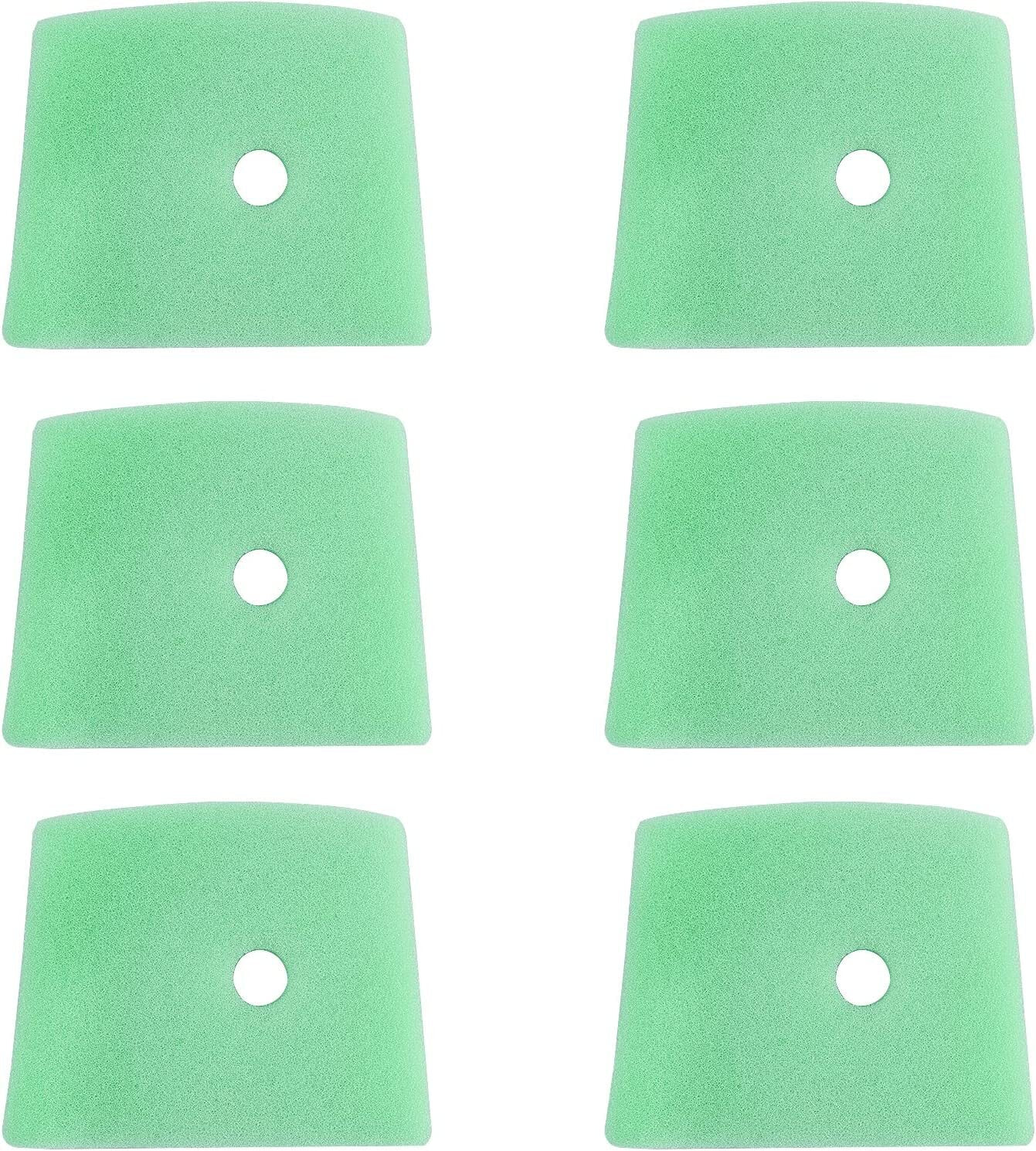 6pcs Air Filter 537186301 for Husqvarna 322R 323C 323L 326L 326LX String Trimmer