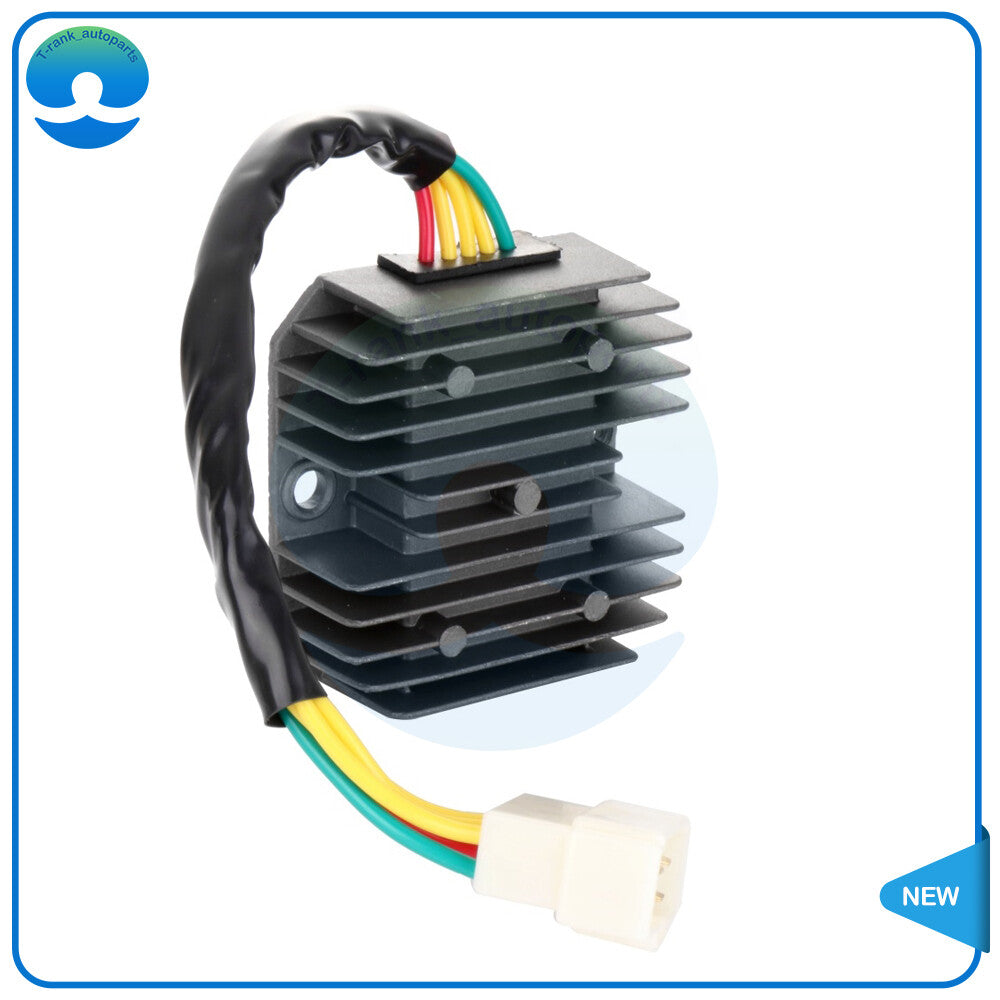 Black 5 Wires Voltage Regulator Rectifier for Linhai 260cc 300cc ATV UTV Scooter