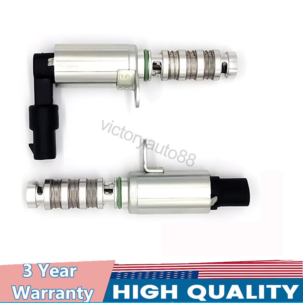 Two solenoid control valves suitable for Hyundai and for Kia VVT systems, 24375-2E100 and 24355-2E100 respectively.