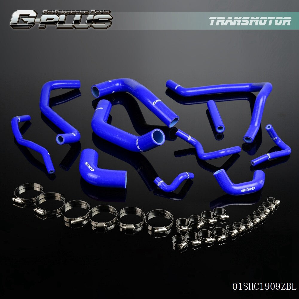 Silicone Radiator Hose Kit for Land Rover TD4 Freelander for Swift 1.5 (Blue)