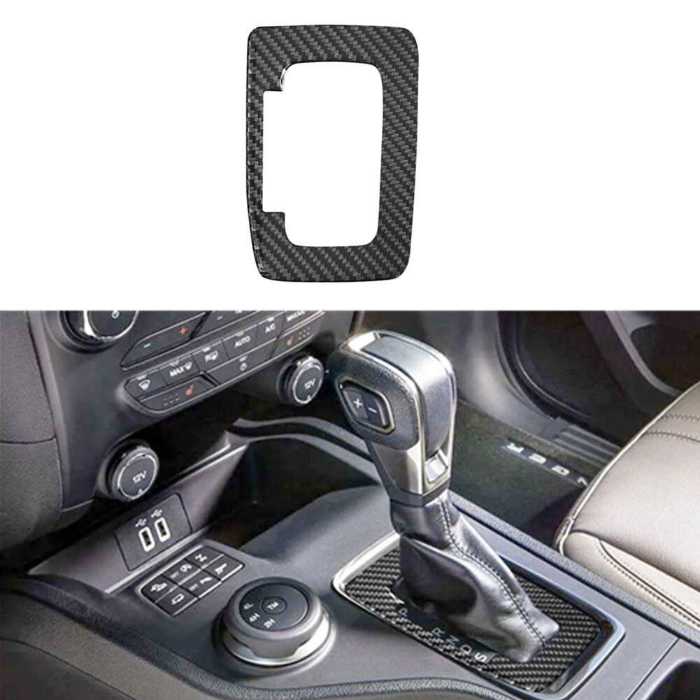 Carbon Fiber Gear Shift Inner Frame Cover Trim for Ford Ranger 2019-2022 Type A