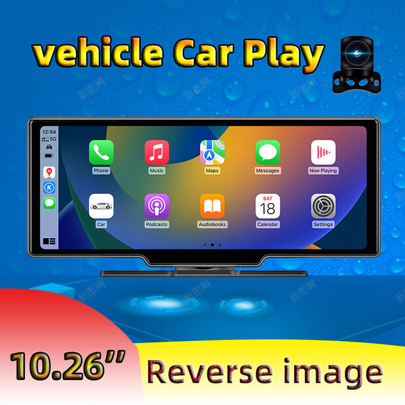 10.26-inch Wireless CarPlay Android Auto Touchscreen Car Radio USB FM Kit