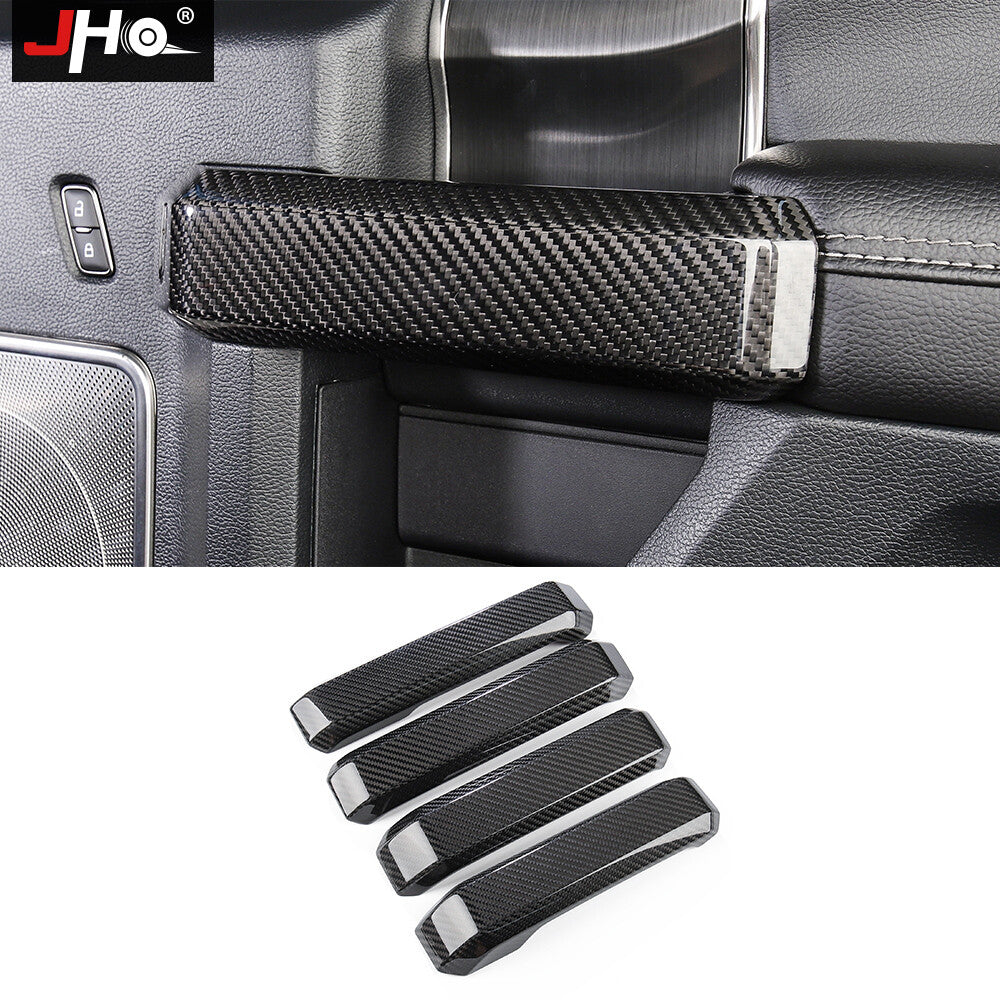 Real Carbon Fiber Interior Inside Door Handle Cover for Ford F150 /LTD