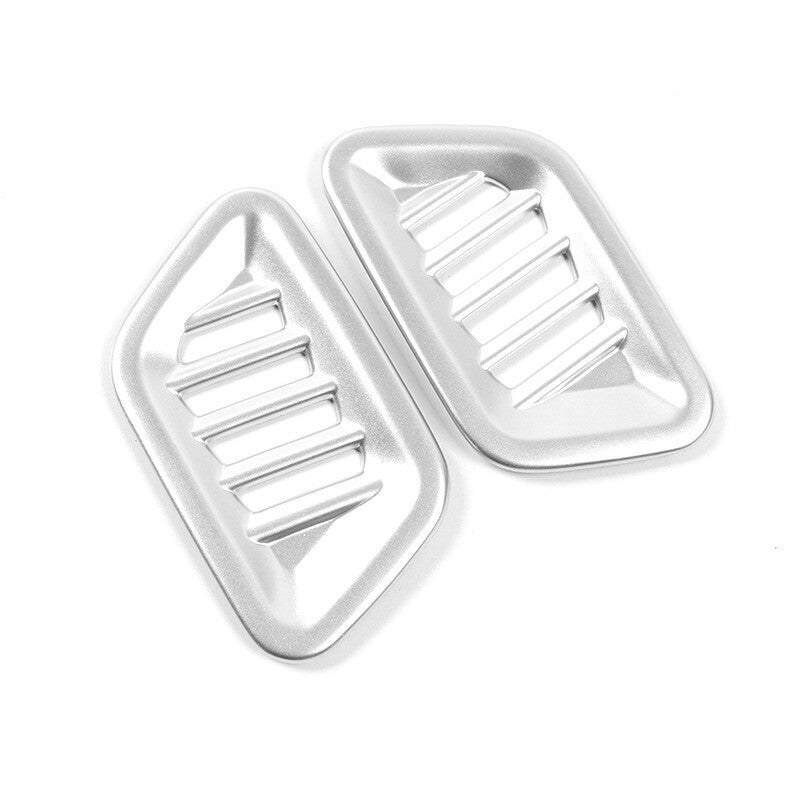 Instrument LR Air Outlet Vent Trim for Nissan Altima Teana 2019-22 Matte Silver