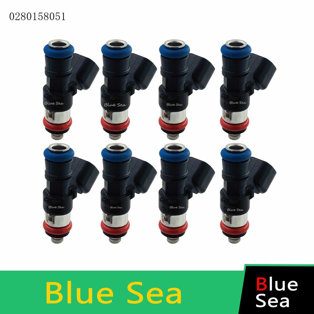 8pc gasoline Fuel Injectors 06-15 for Chevrolet for Corvette LS3 L99 Camaro SS 42LB