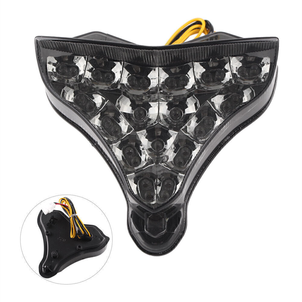 Motorcycle Black Tail Brake Lights Tail Lamp Fit for Yamaha YZF R1 2009-2013