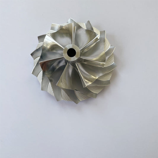 K26 56.85/79.00 mm 7+7 insert performance turbine milling/bulk compressor wheel