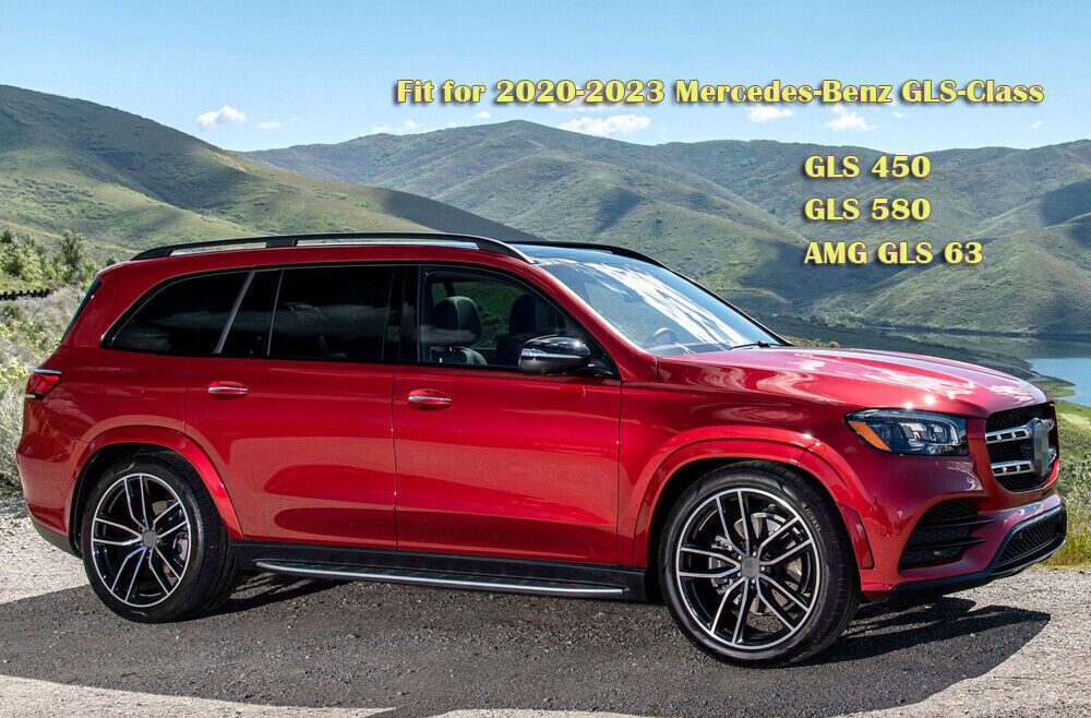 4X Window Deflector Visors Rain Guard Vent Shade for 2020-Up for Mercedes GLS450/580
