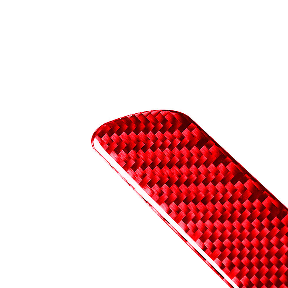 Red Carbon Fiber Center Control Panel Cover Trim for Toyota 4Runner 2010-2020