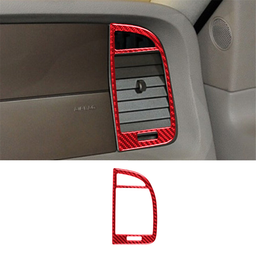 Carbon Fiber Passenger Side Air Vent Cover Trim for Lincoln for Navigator 2007-2014