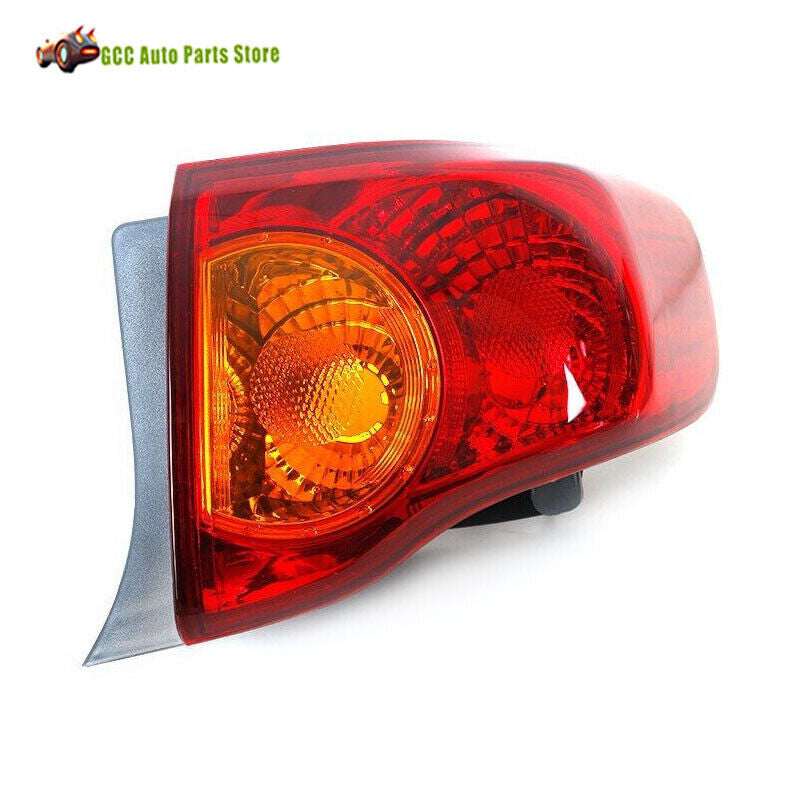 Left for Toyota for Corolla 08-10 Rear Brake Lamp Outer Side Tail Lamp Without bulb