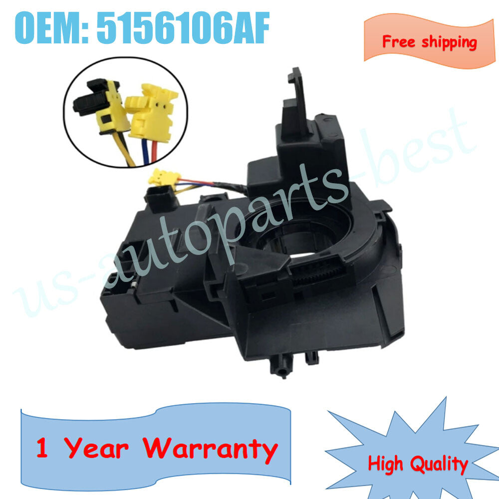 for Chrysler for Dodge for Jeep Steering Wheel Clock Spring With Angle Sensor 5156106AF