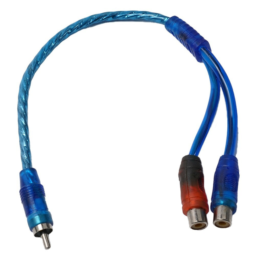 Copper 2-female to 1-cm jack cable for automotive 1.2 audio systems 11