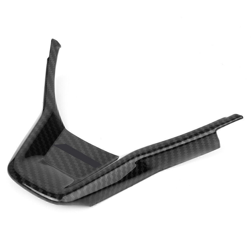 Carbon Fiber Style Interior Steering Wheel Cover Trim for Honda Accord 2018 ABS