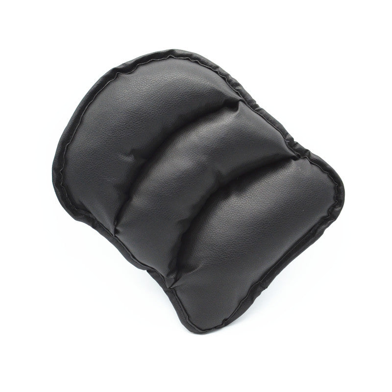 Car SUV Center Armrest Console Soft Cushion PU Leather Mat Box Cover Pad Black