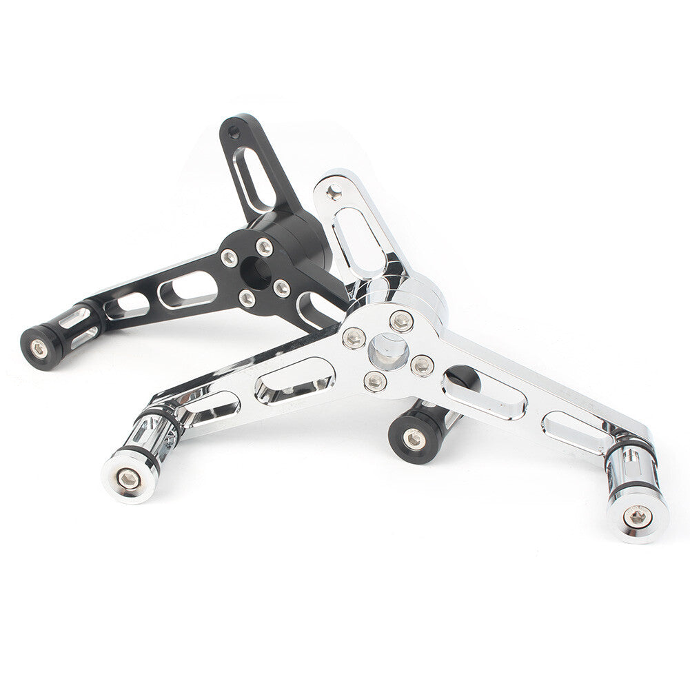 Motor Heel Toe Shifter Lever Fit for Harley Sportster 2004-2018 Models Black/Silver