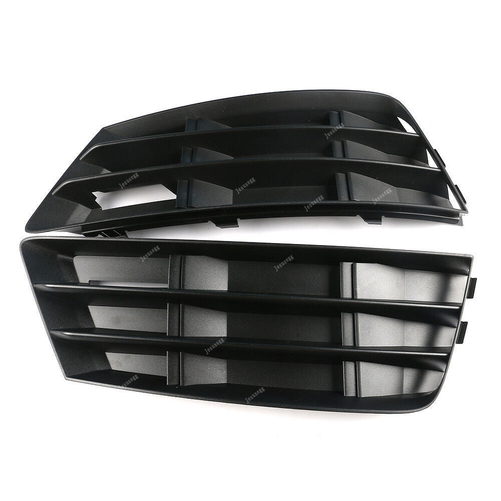 Left Side+Right Side Front Bumper Lower Grill Fit for Audi A4 B9 2016 2017 2PCS