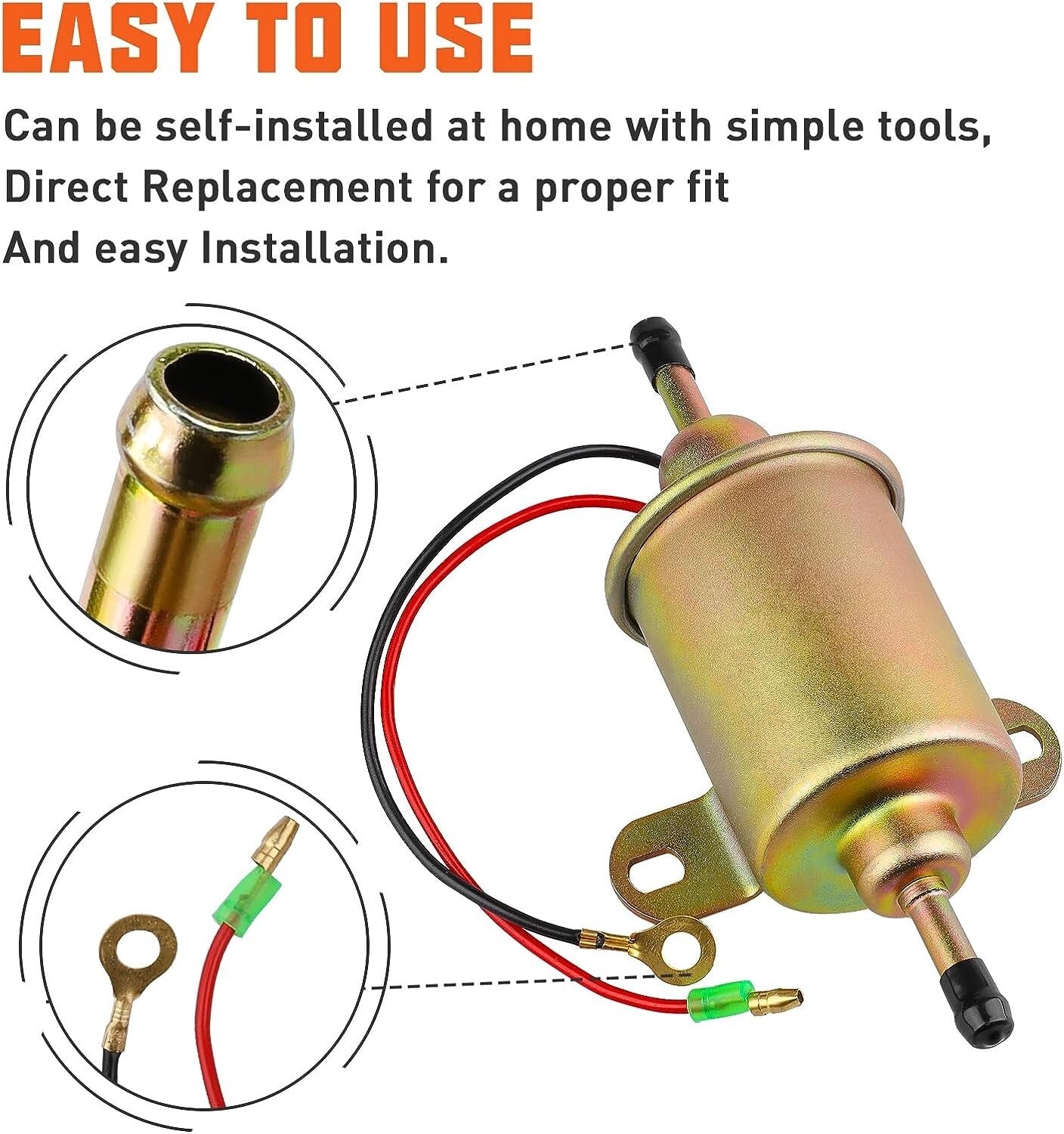 4011492 E11005 Electric Fuel Pump for Polaris Ranger 400 500 UTV 2X4 4X4 6X6 HO