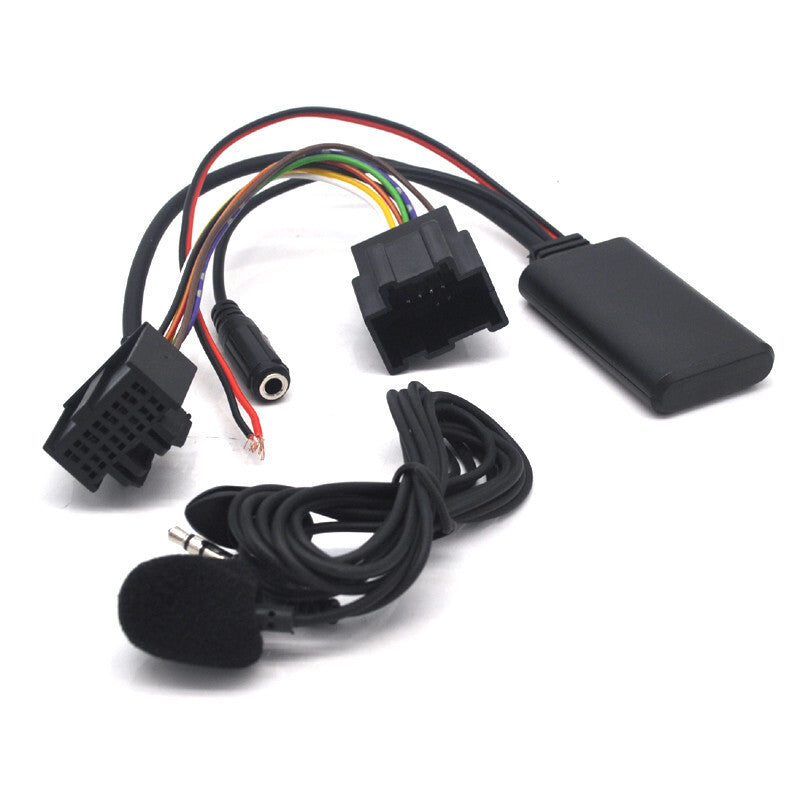 Bluetooth mp3 handfree phone mp3 aux input adaptor cable module for Saab 9-3 9-5