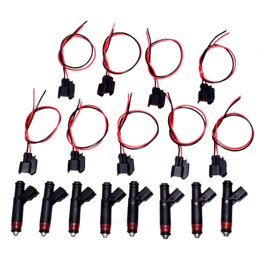 for Jeep Grand Cherokee 8x Fuel injector 9x Pigtail Wire Connector 53032145AA
