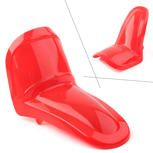Red Front Fender Cover Mudguard for Yamaha PW50 Y-Zinger 50 ABS Plastic