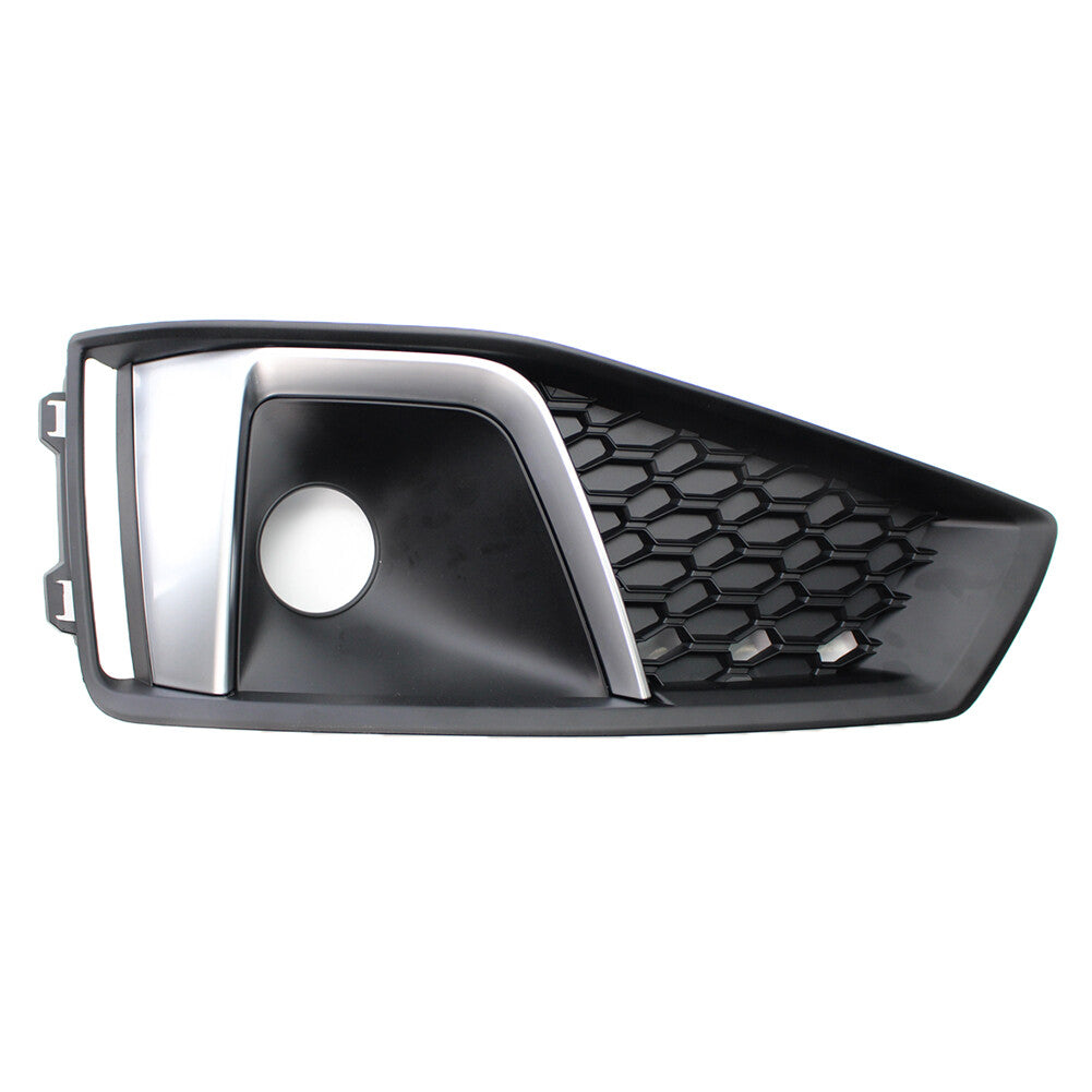 Front Bumper Grille Left Fog Light Lamp Cover Fit for Audi A4 B9 S-LINE S4 2018-2020