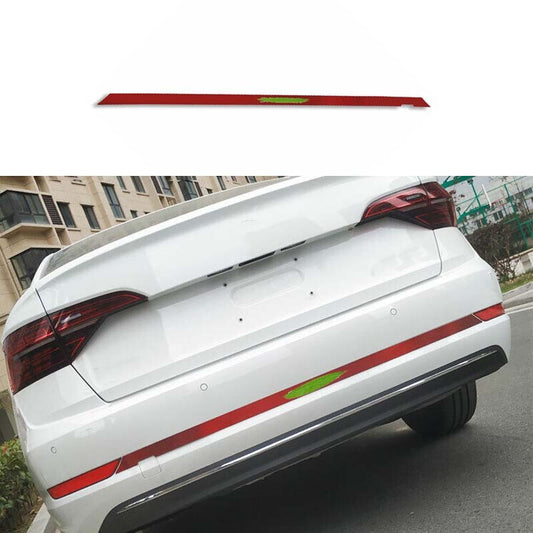 Steel Red for Volkswagen for Jetta Mk7 2019-2021 Strip Protector Trim Rear Bumper