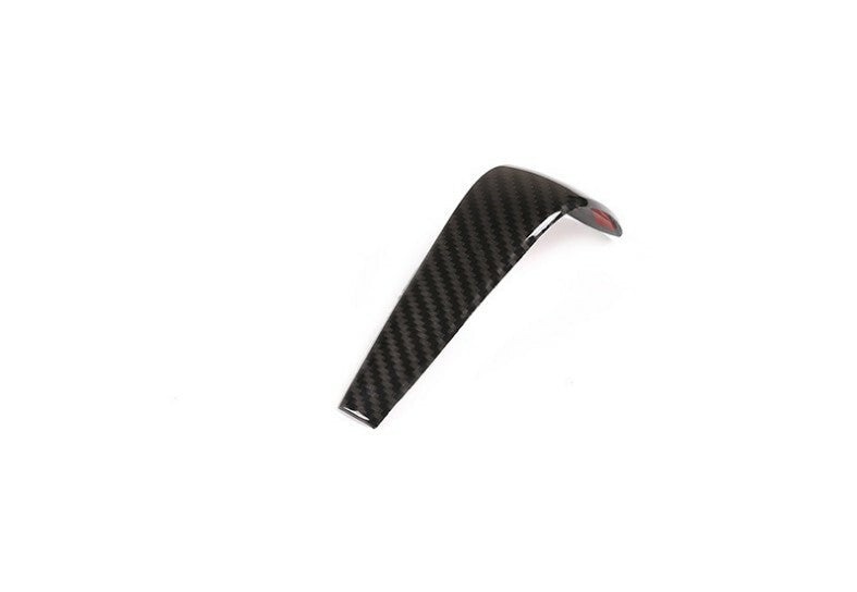 Carbon Fiber Look Gear Shift Knob Cover Fit for BMW 3 Series E90 E92