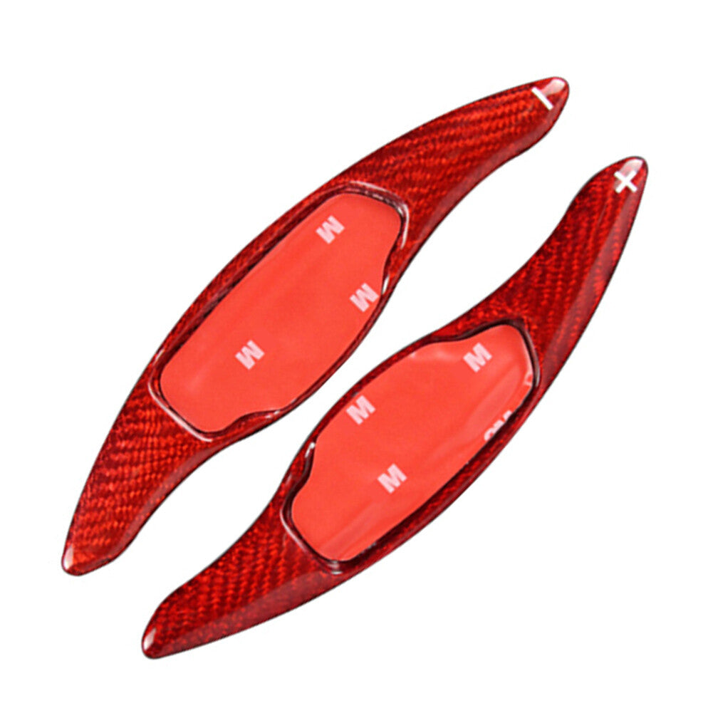 for Kia Stinger GT GT-Line GTS 2018-22 Carbon Fiber Steering Wheel Shift Paddle