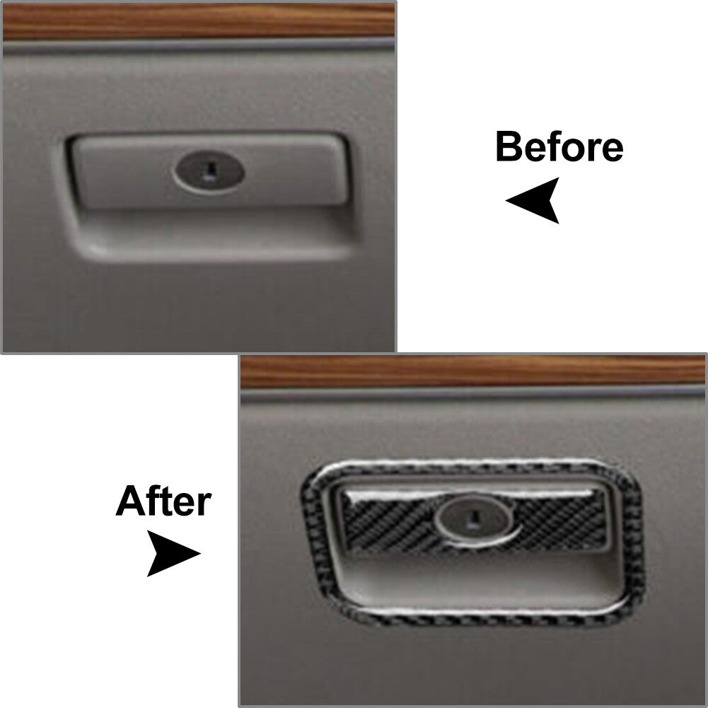 for Toyota for Land Cruiser Prado 2010-2018 2 Pcs Glove Box Switch Cover Trim