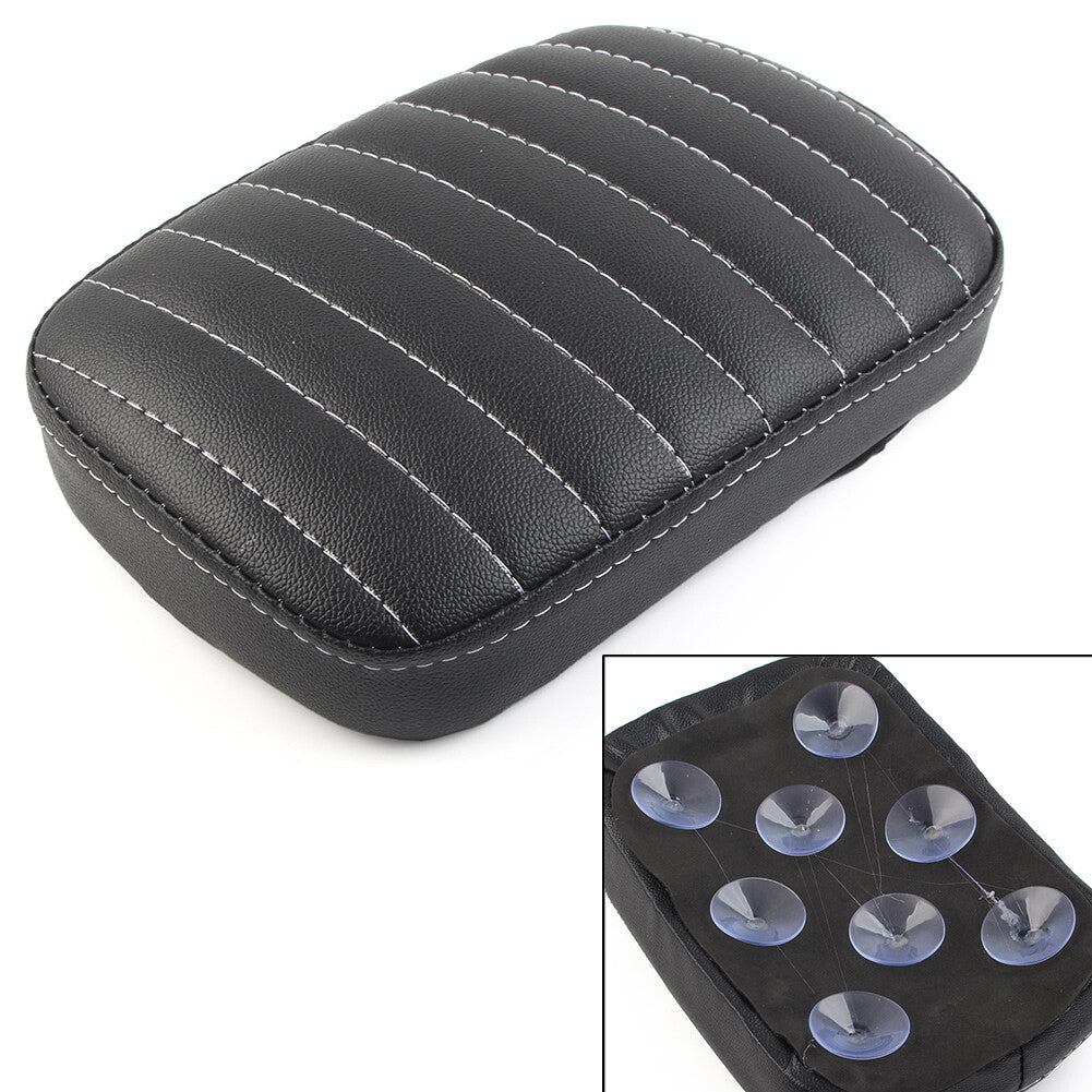 for Harley 1xRear Passenger for Seat Pillion Pad 8 Suction Cup W/ Horizontal Pattern