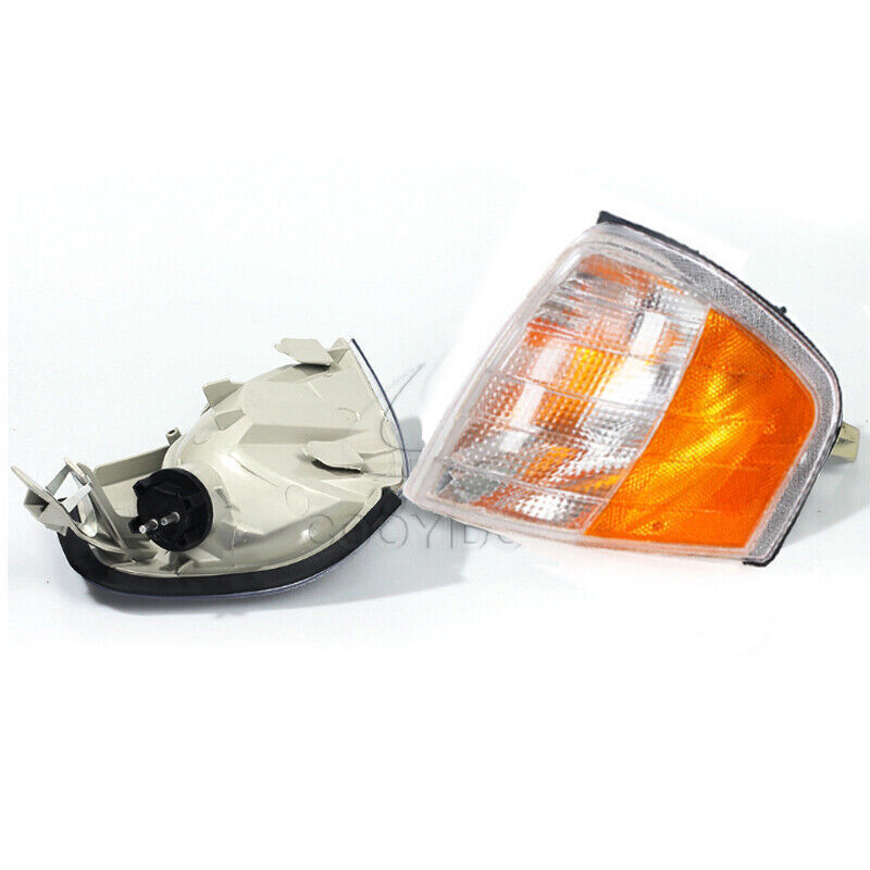 For 1994-2000 for Mercedes-Benz C Class W202 Pair Turn Signal Corner Light Headlight