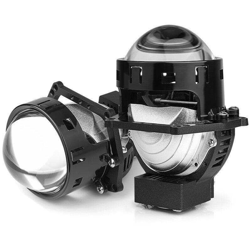 2x 3.0 '' Bi LED Projector Lens D2S D1S Headlight Hi/Lo Beam 6000k White 50000LM