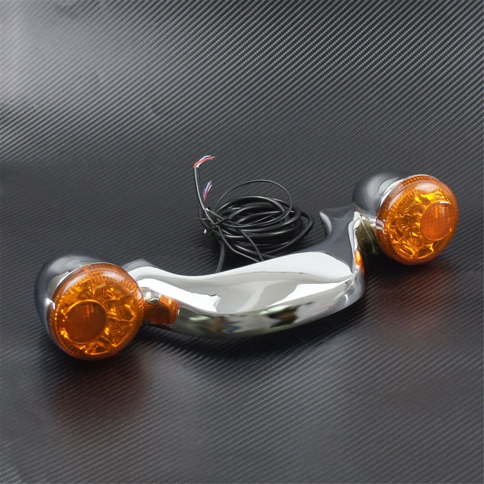 Rear Turn Signal Brake LED Light Bar Chrome Fit For Street Road Glide 2010-2022