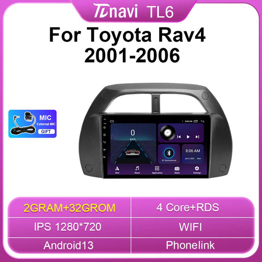 GPS Navi System for Toyota RAV4 Rav 4 2001-06 Car Radio Multimedia Player Stereo