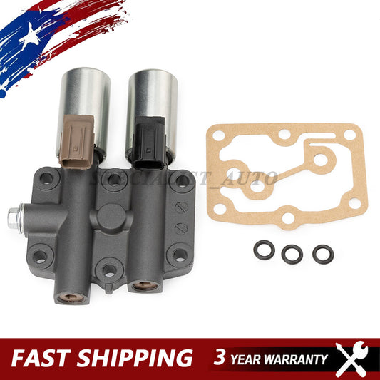 Dual linear shift solenoid valve 28250-RDK-014 for Honda for Acura 3.0L and 3.5L transmissions.
