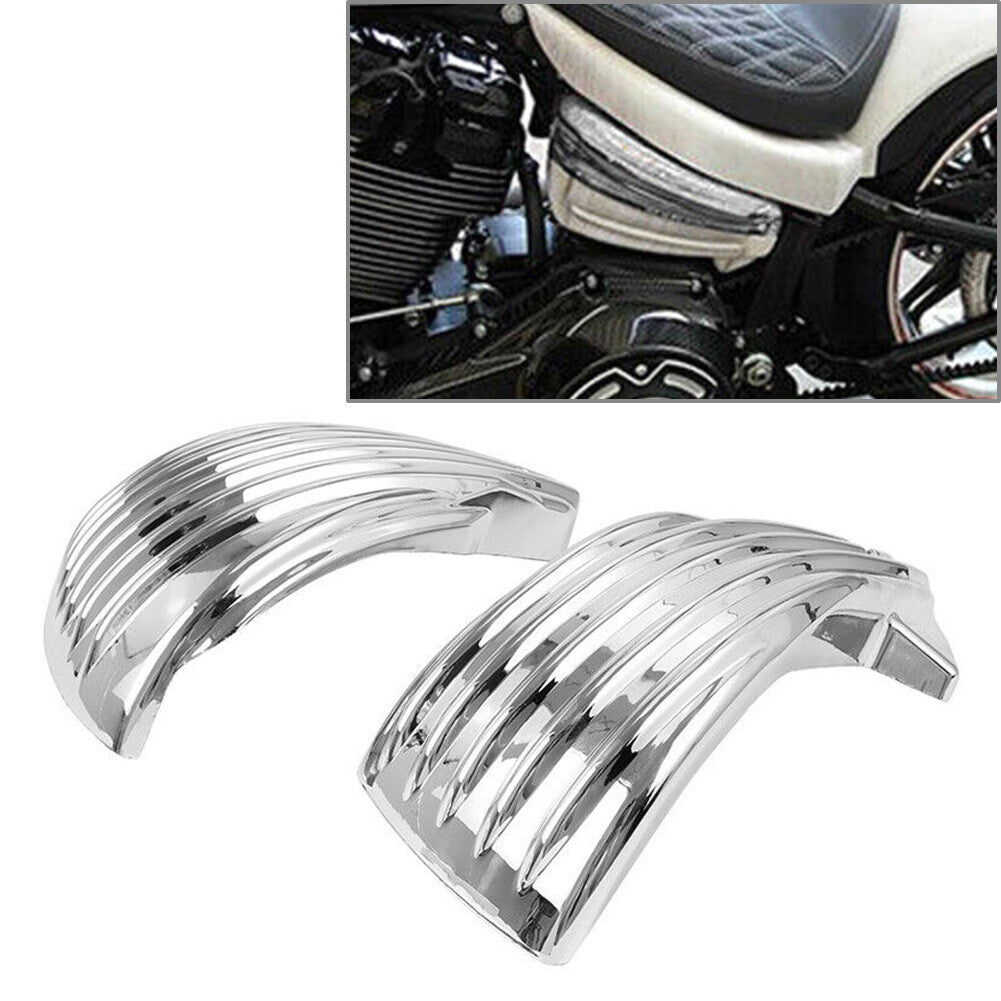 ABS Battery Side Cover Panels for Harley Softail 2018-2022 Low Rider Street Bob