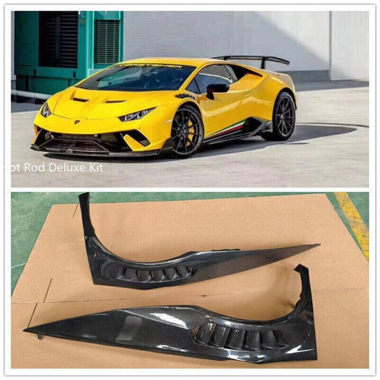 carbon fiber front bumper side fenders suitable for Lamborghini for Huracan LP580 LP610