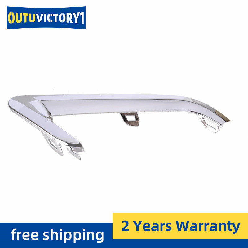 Left front fog light chrome protective cover trim for GimCiss Terrain 2018 - 2020 driver's side
