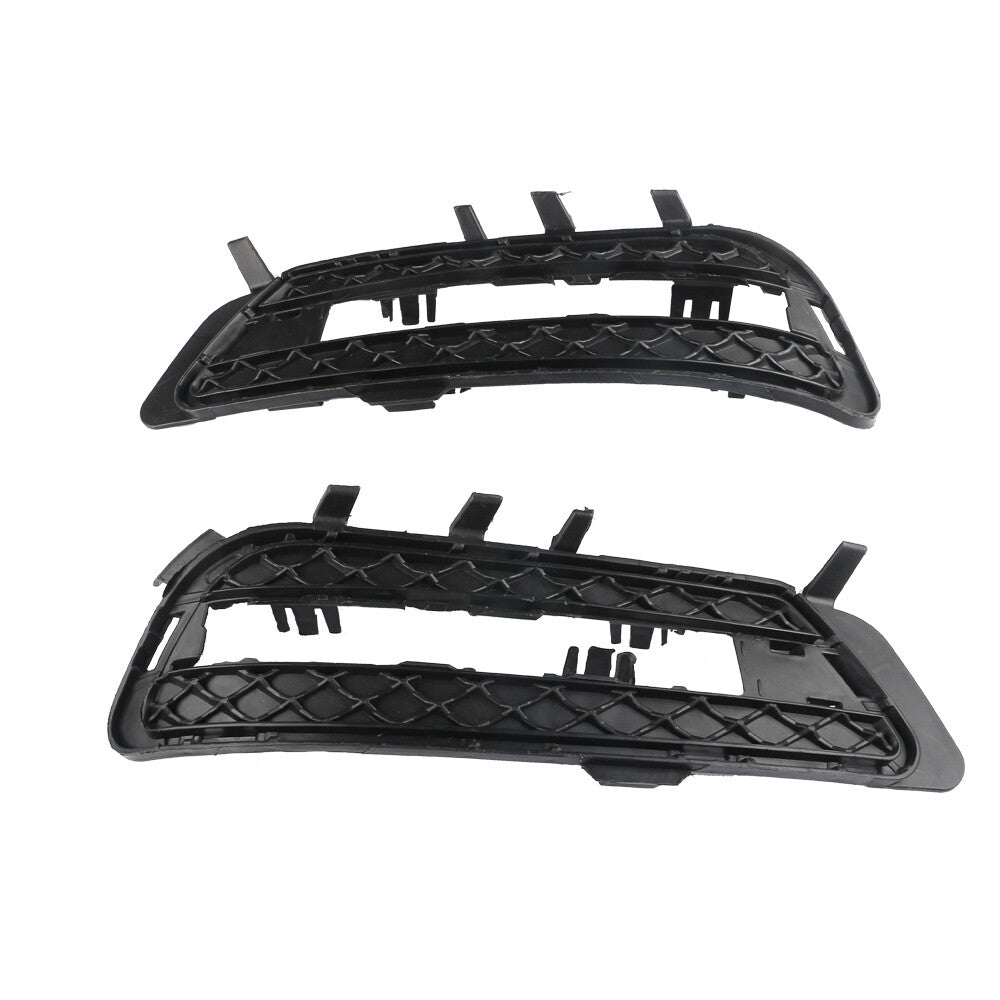Set of 2 Front Bumper Fog Lamp Grill Cover for 09-16 for Benz E350 E550 Left + Right