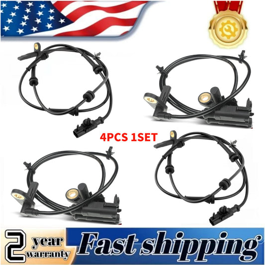 4-piece ABS wheel speed sensor kit (front, rear, left, right) suitable for Infiniti G25, G35, G37