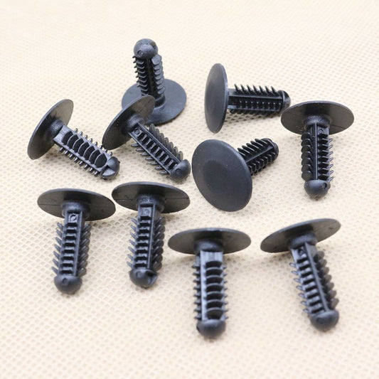 10-Pack Radiator Air Side Baffle Door Decorative Panel Clip Fixtures for GM 25601491