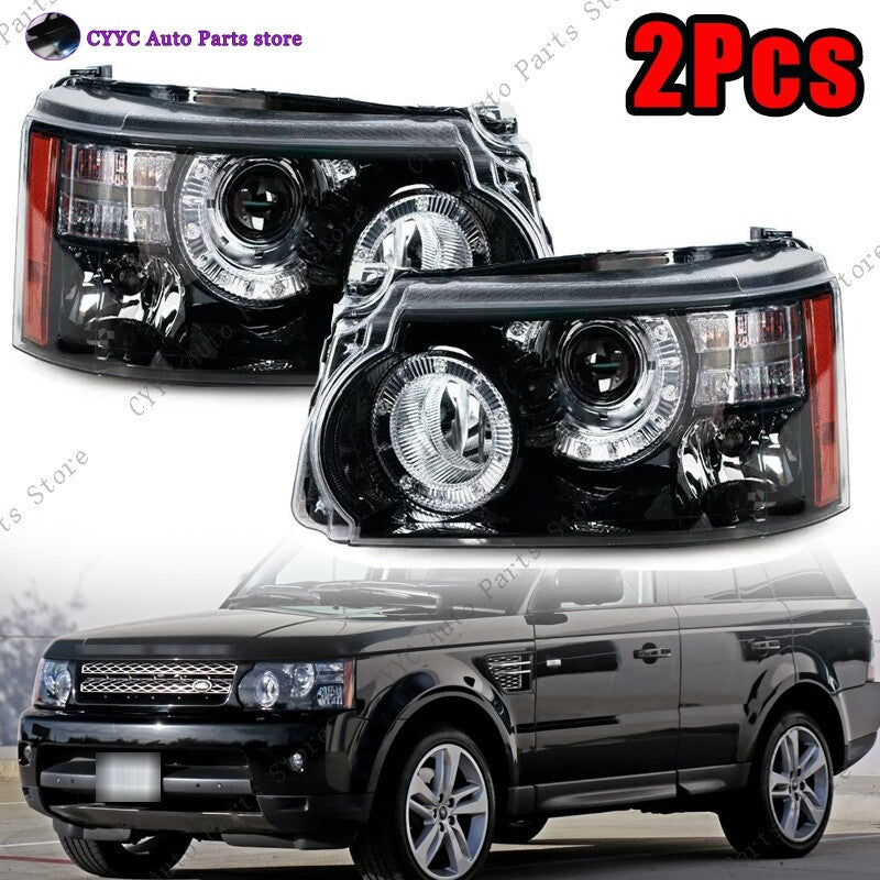 Pair Headlights Assembly for Land Rover for Range Rover Sport L320 2010-2013