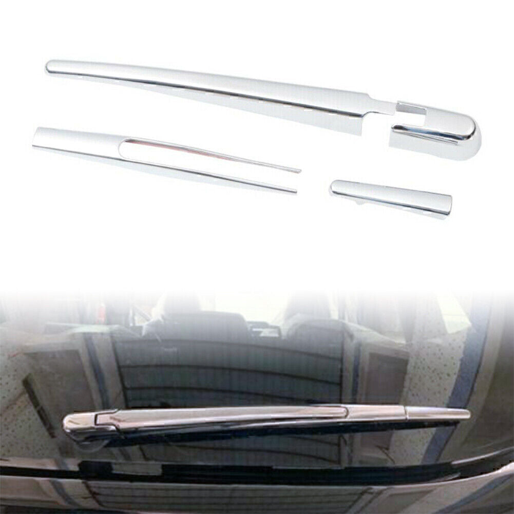 for Subaru Forester 2019-2020 ABS Chrome Rear Window Rain Wiper Cover Trim 4x